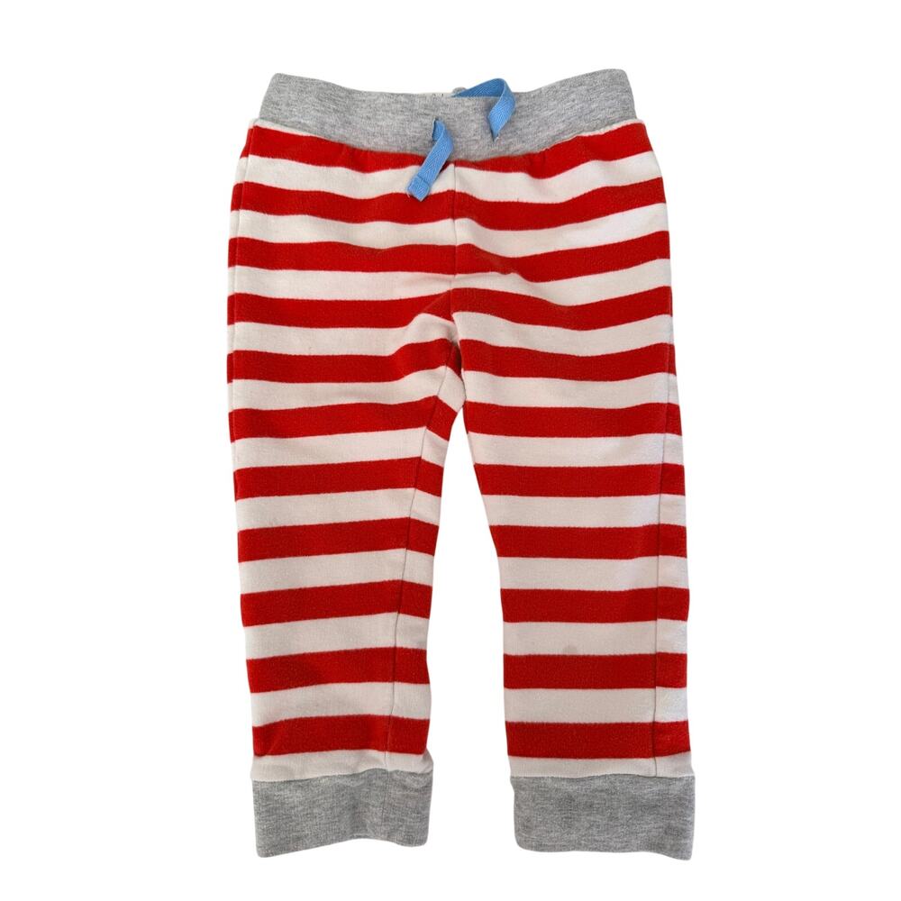 Baby Boden Red Stripe Jogger Pants - Comfy & Stylish Baby